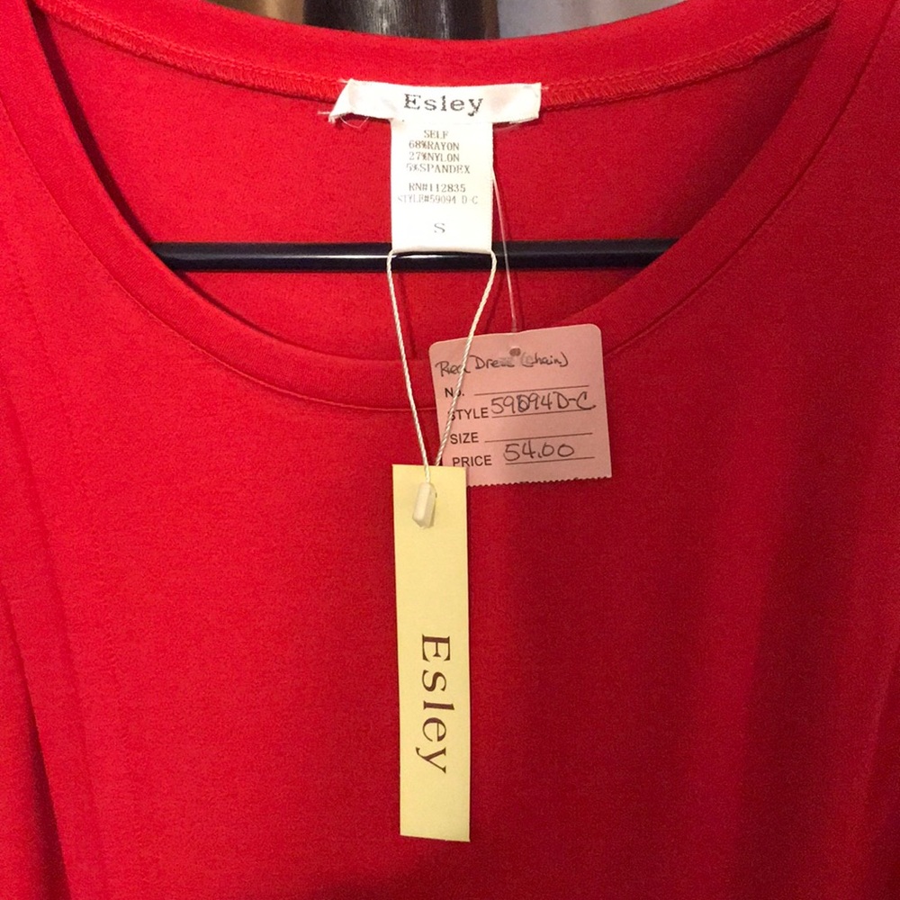 Red Cocktail Dress - Picture 4 of 5